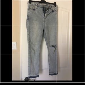 Topshop high waisted vintage looking jeans